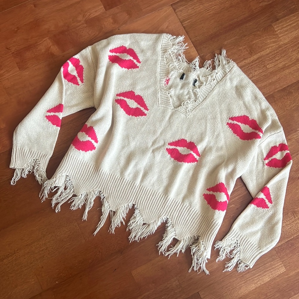 Lipstick Sweater